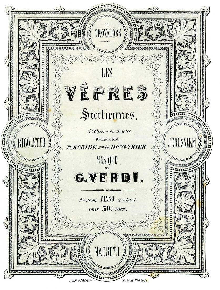 Les vêpres siciliennes (1855)