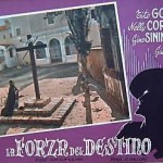 Locandina del film La forza del destino del regista Carmine Gallone, trasposizione cinematografica dell’omonima opera di Giuseppe Verdi, 1949 (Istituto nazionale di studi verdiani)