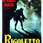 Locandina del film Rigoletto e la sua tragedia del Flavio Calzavara, 1954 (Istituto nazionale di studi verdiani)
