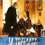 Locandina del film La signora dalle camelie del regista Carmine Gallone, ispirato all’opera La traviata di Giuseppe Verdi, 1947 (Collezione privata)