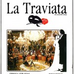 Locandina del film di Franco Zeffirelli, La Traviata, 1982 (Istituto nazionale di studi verdiani)